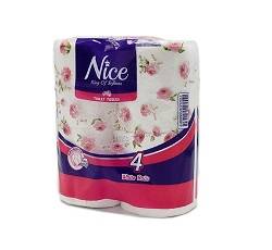 نایس دستمال توالت 4قلو